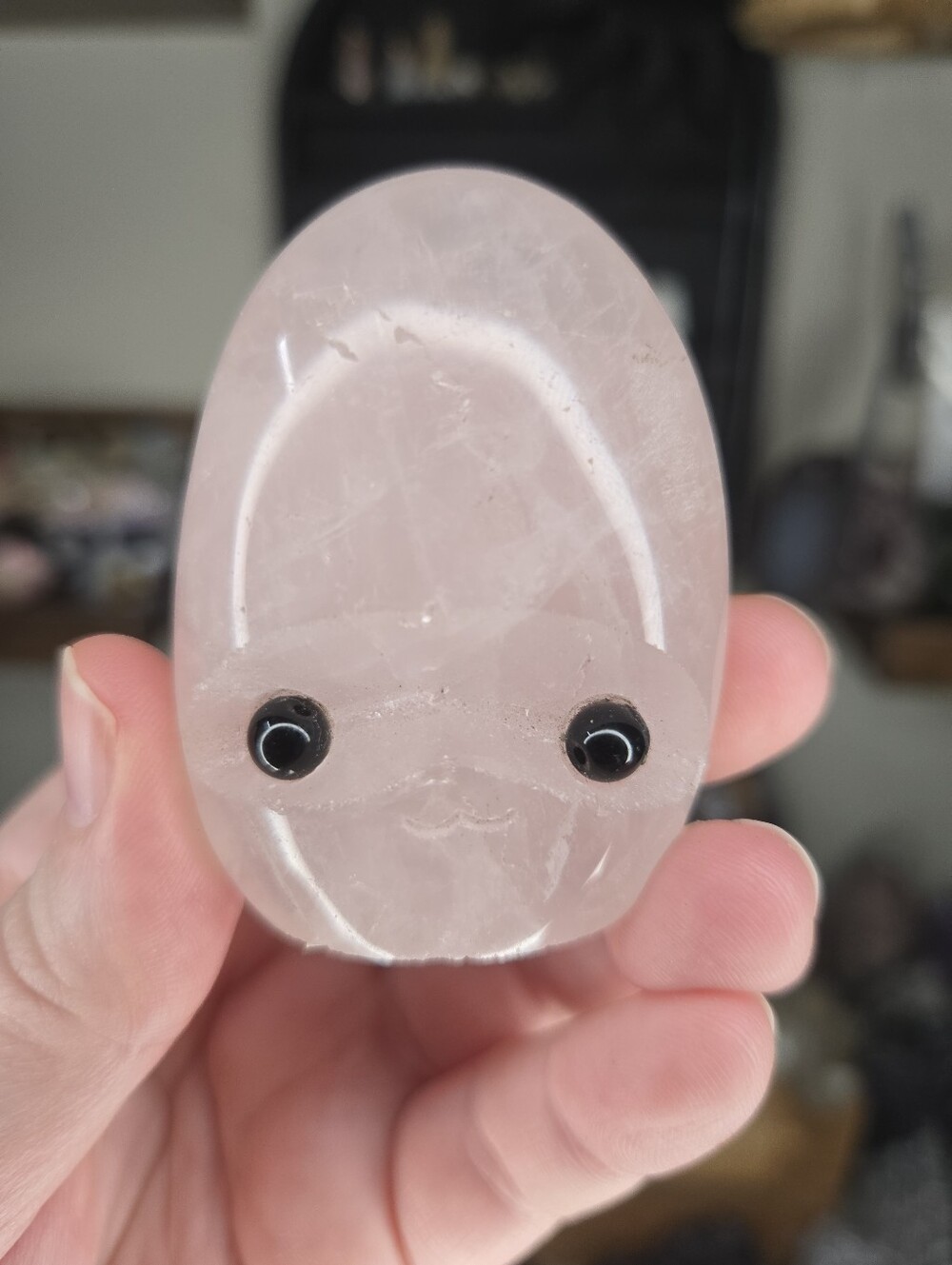 Rose Quartz Crystal Hedgie Buddy